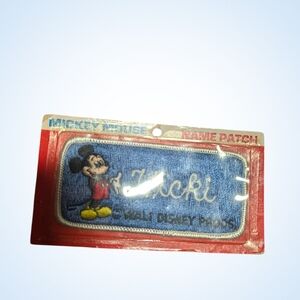 Disney Blue and Red Mickey Mouse Patch